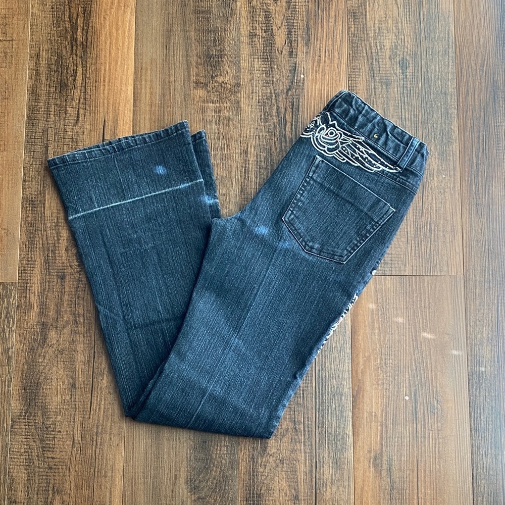 ❤️Route 66 Kids Dark Blue Jeans with Embroidered Detail